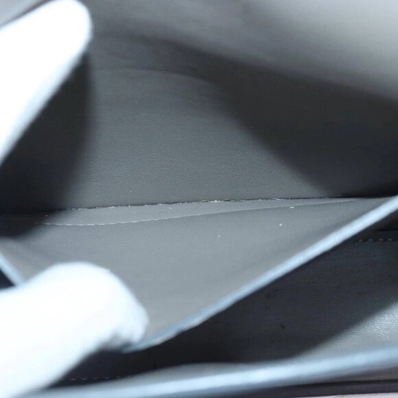 BURBERRY Shoulder Bag Patent leather Gray Gold Auth bs17639 - Picture 11 of 16